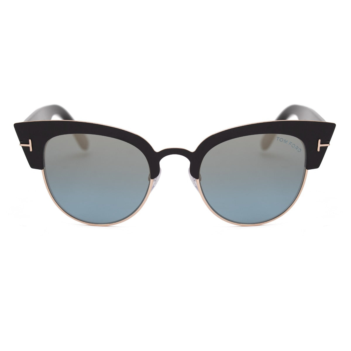 title:Tom Ford Cat Eye Sunglasses FT0607 05X 51;color:Black