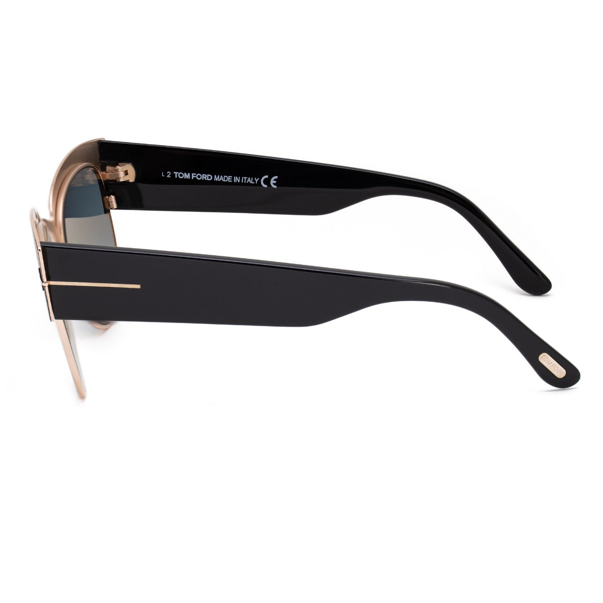 title:Tom Ford Cat Eye Sunglasses FT0607 05X 51;color:Black