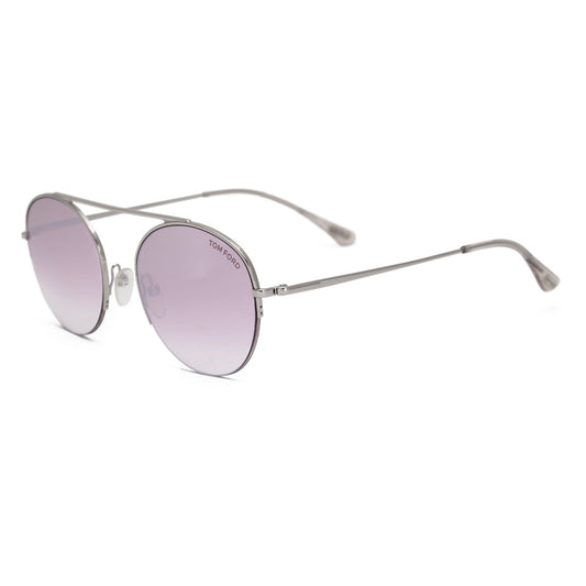 title:Tom Ford Round Sunglasses FT0668 16Z 54;color:Silver