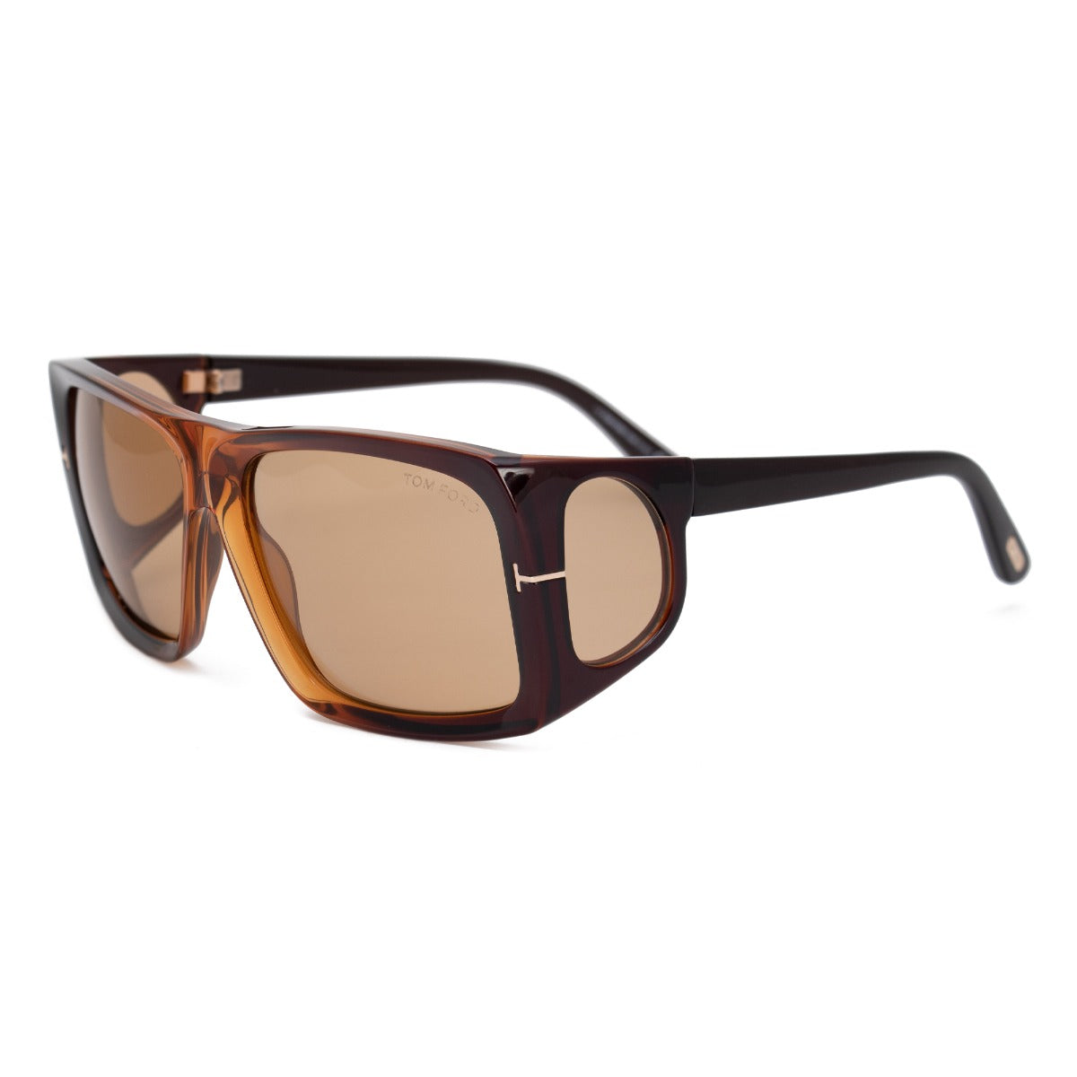 title:Tom Ford Pilot Sunglasses FT0730 48E 61;color:Brown