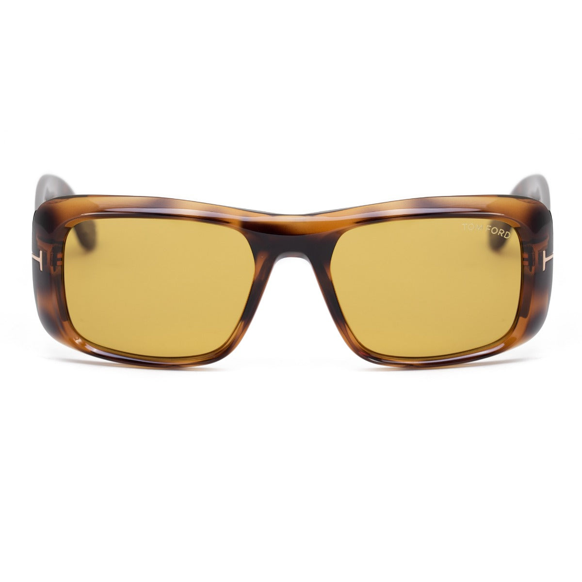 title:Tom Ford Rectangular Sunglasses FT0731 56E 56;color:Brown