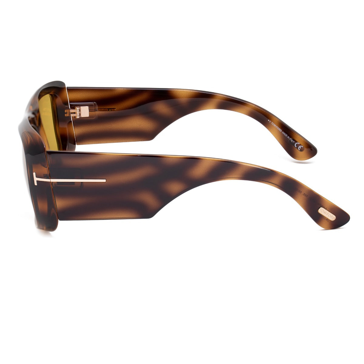 title:Tom Ford Rectangular Sunglasses FT0731 56E 56;color:Brown