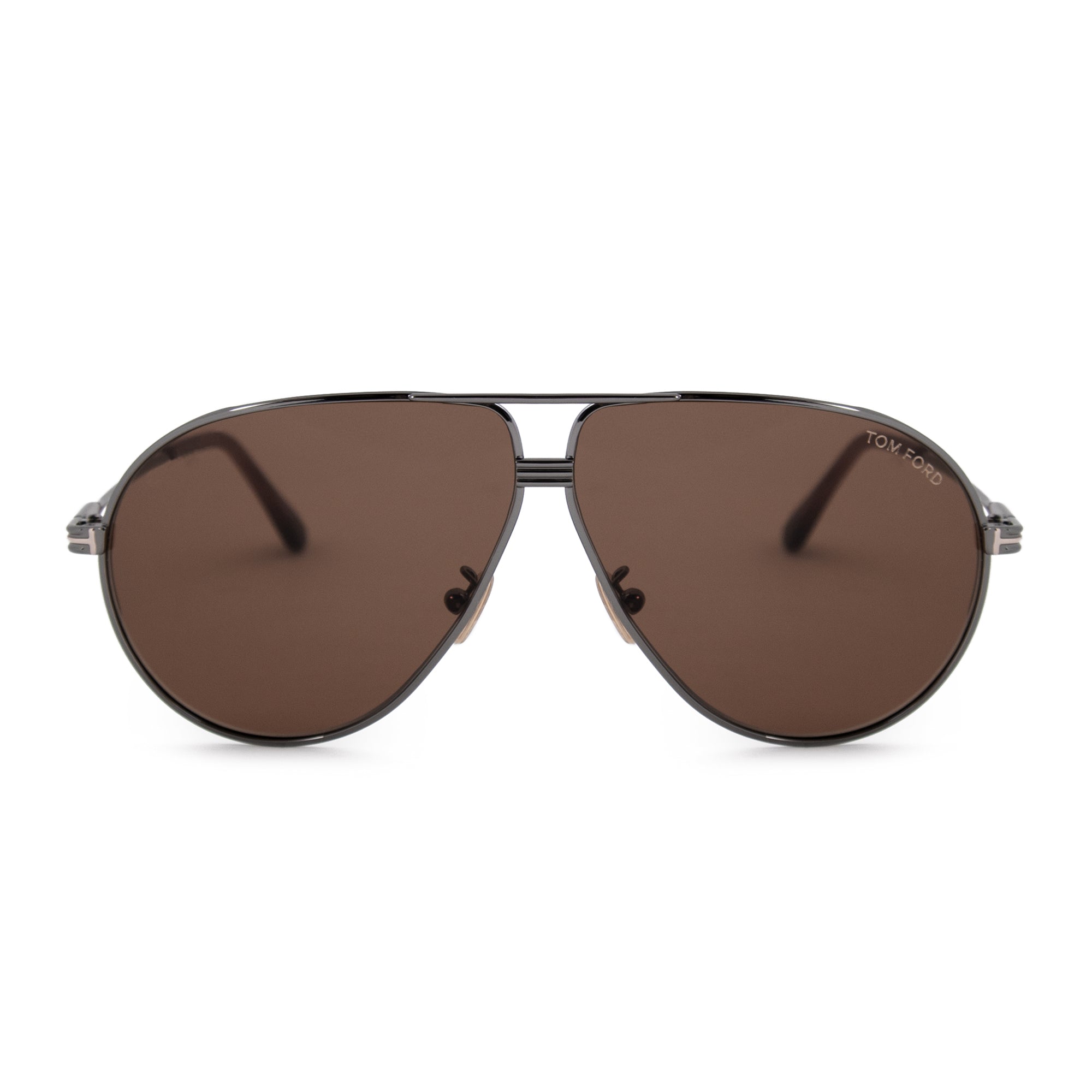 title:Tom Ford Jet Aviator Sunglasses FT 0734 H 12E 64;color:Gray