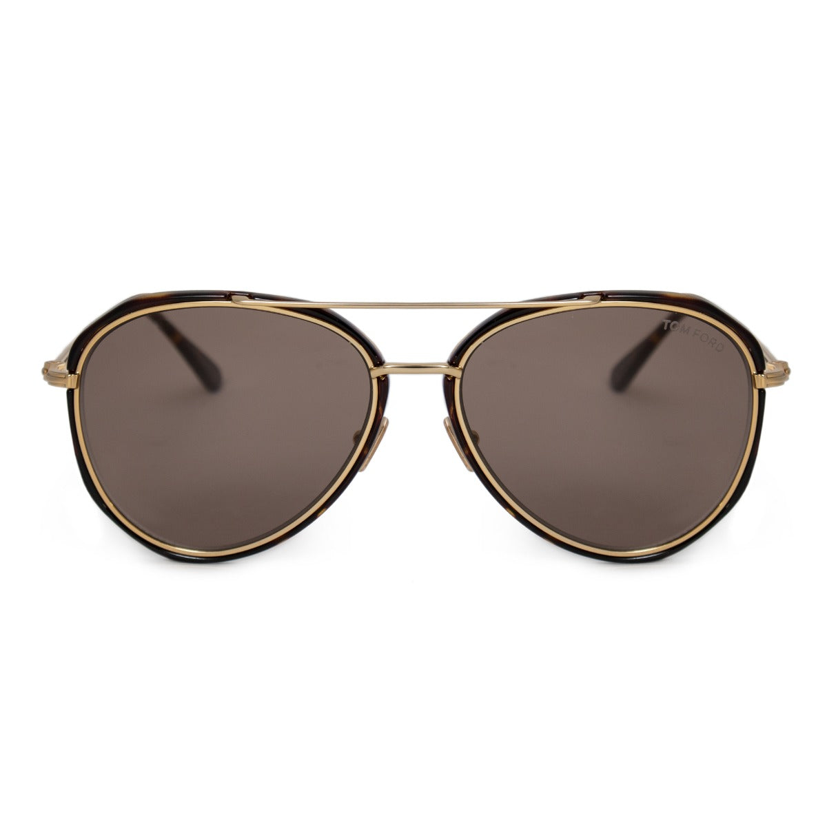 title:Tom Ford Vittorio Aviator Sunglasses FT0749 52J 60;color:Gold