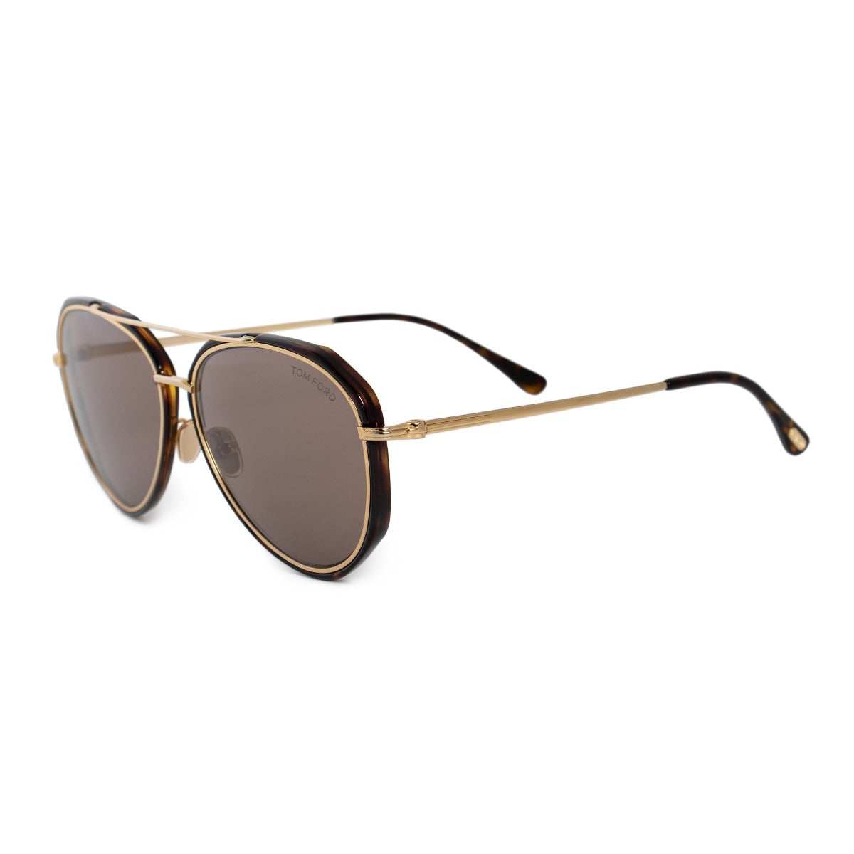 title:Tom Ford Vittorio Aviator Sunglasses FT0749 52J 60;color:Gold