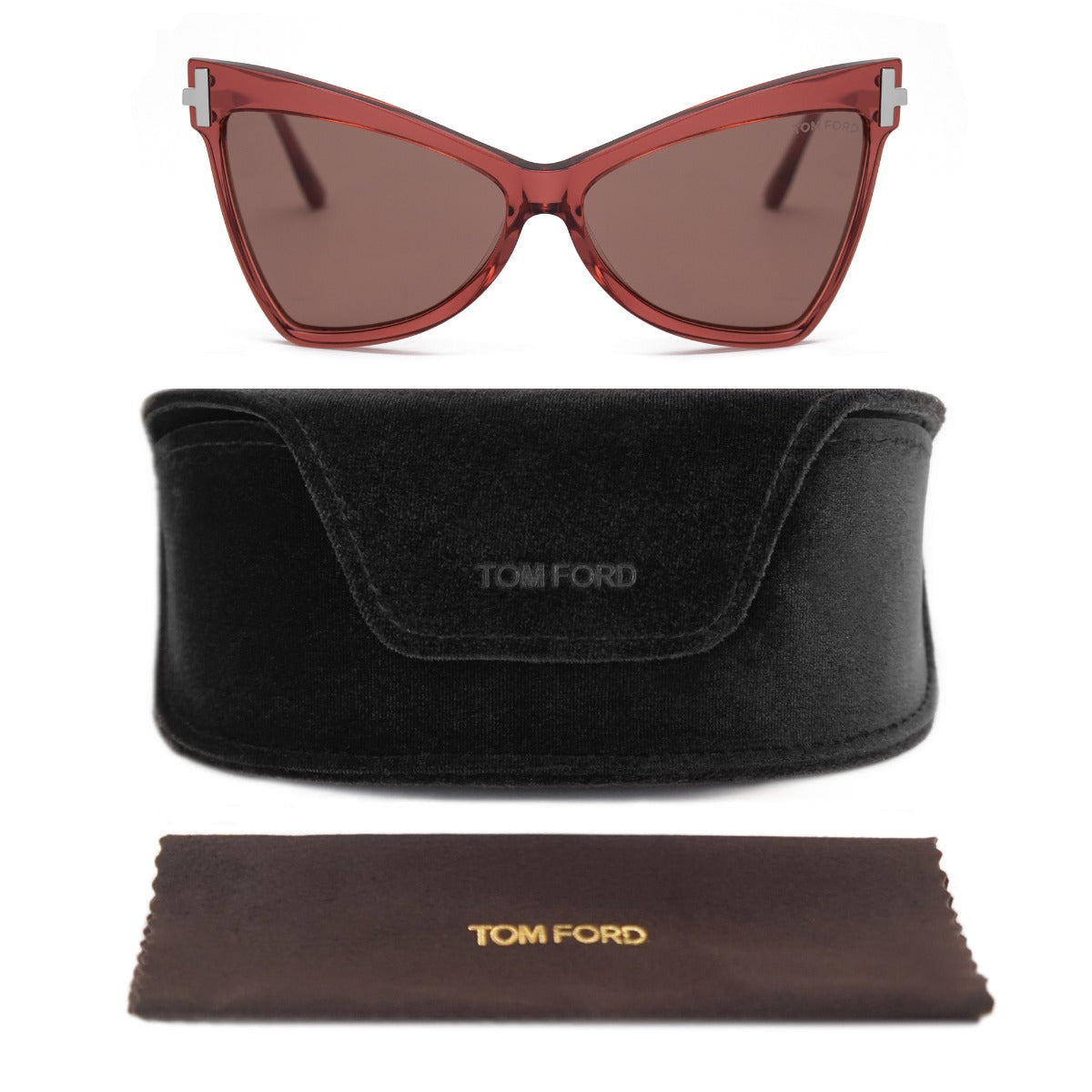 title:Tom Ford Butterfly Sunglasses FT0767 72Y 61;color:Pink