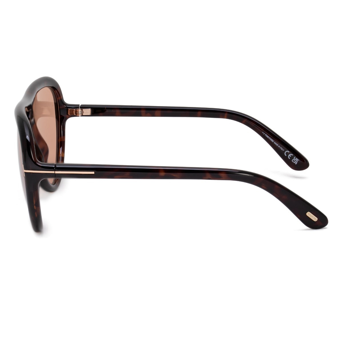 title:Tom Ford Pilot Sunglasses FT0769 52E 59;color:Brown