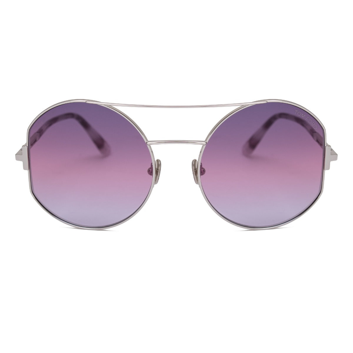 title:Tom Ford Round Sunglasses FT0782 16Y 60;color:Silver