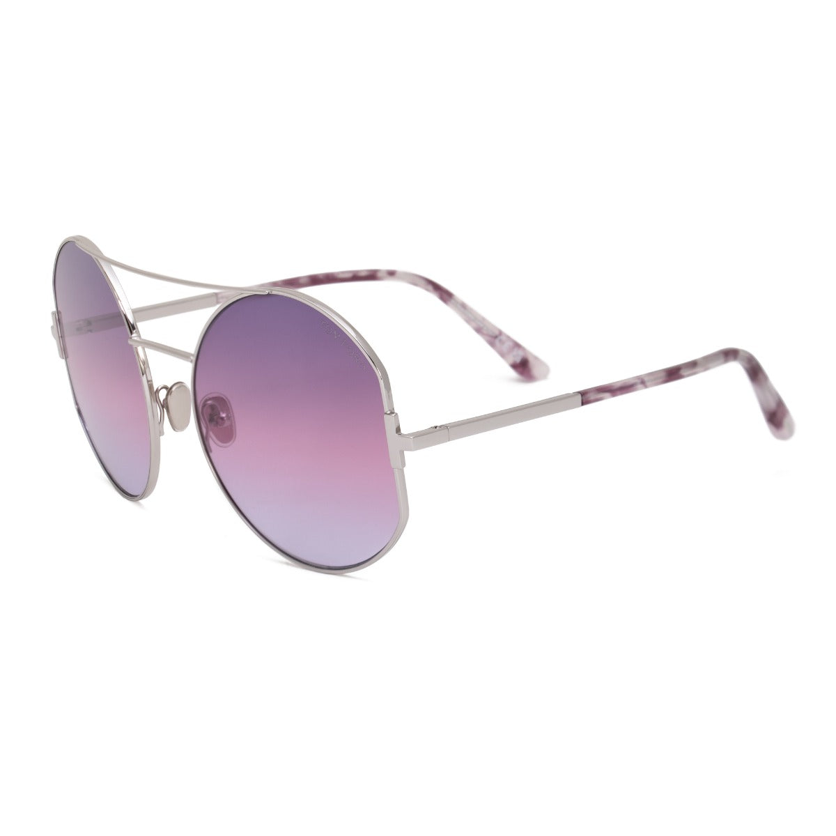 title:Tom Ford Round Sunglasses FT0782 16Y 60;color:Silver