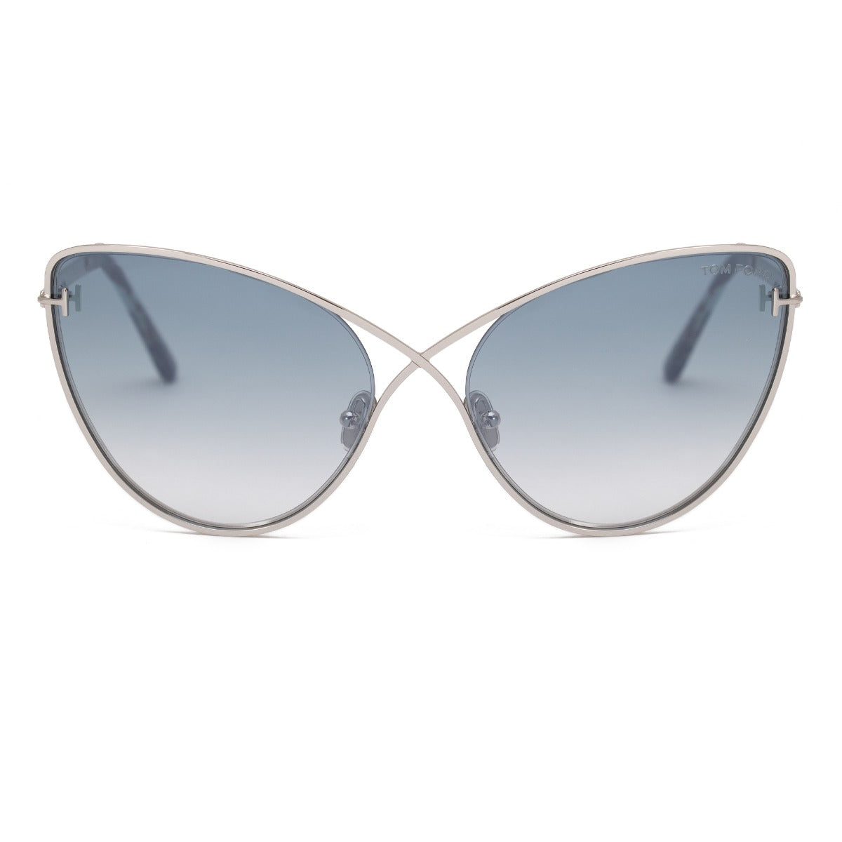 title:Tom Ford Cat Eye Sunglasses FT0786 16X 63;color:Silver