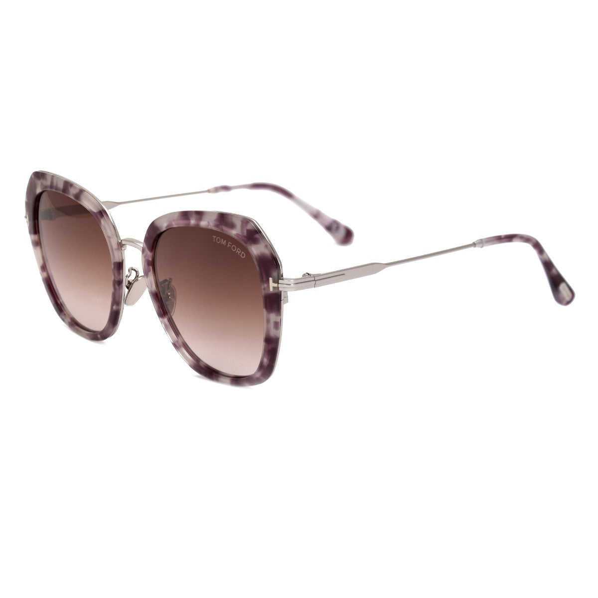 title:Tom Ford Butterfly Sunglasses FT0792 55F 55;color:White