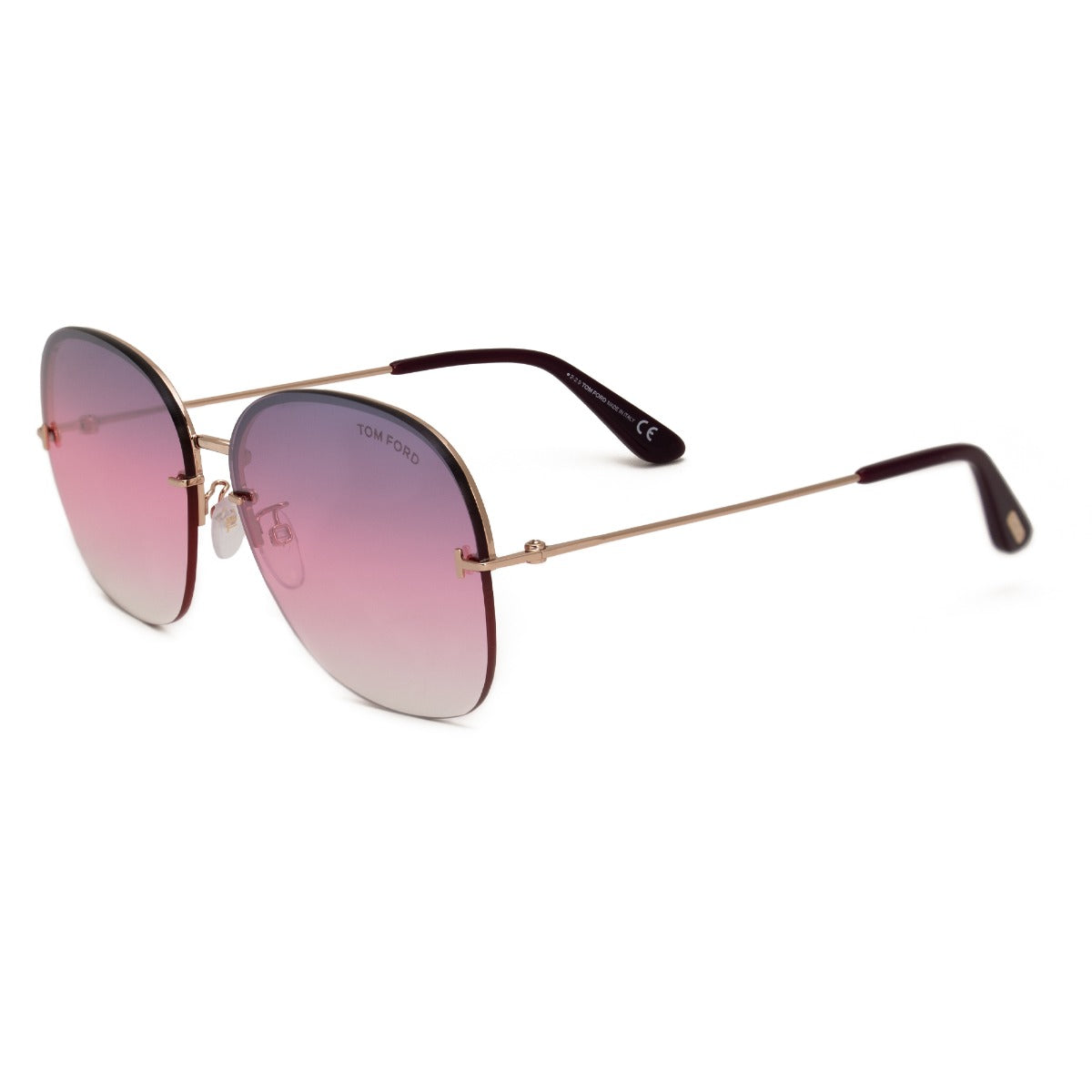 title:Tom Ford Round Sunglasses FT0794 H 28Z 62;color:Gold