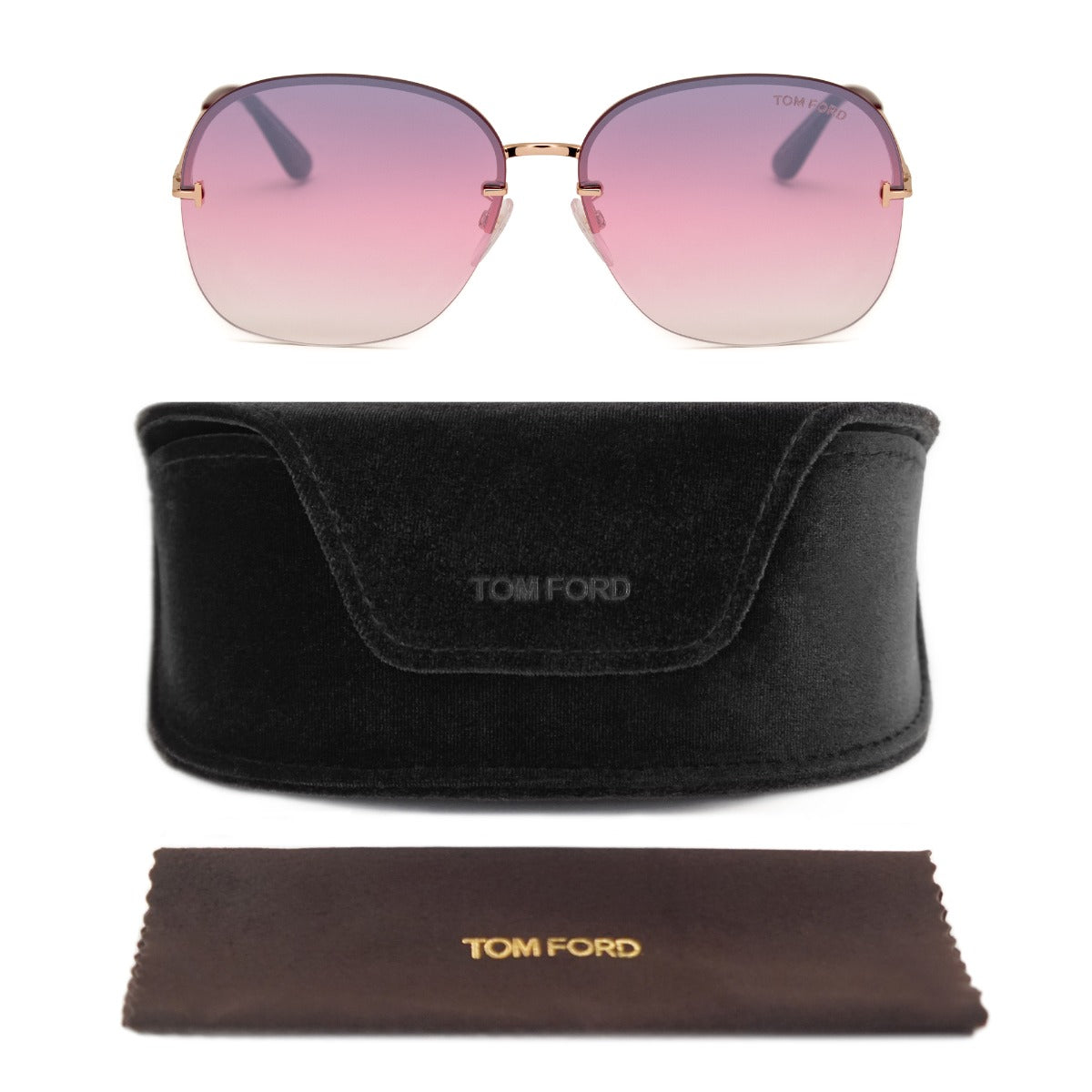 title:Tom Ford Round Sunglasses FT0794 H 28Z 62;color:Gold