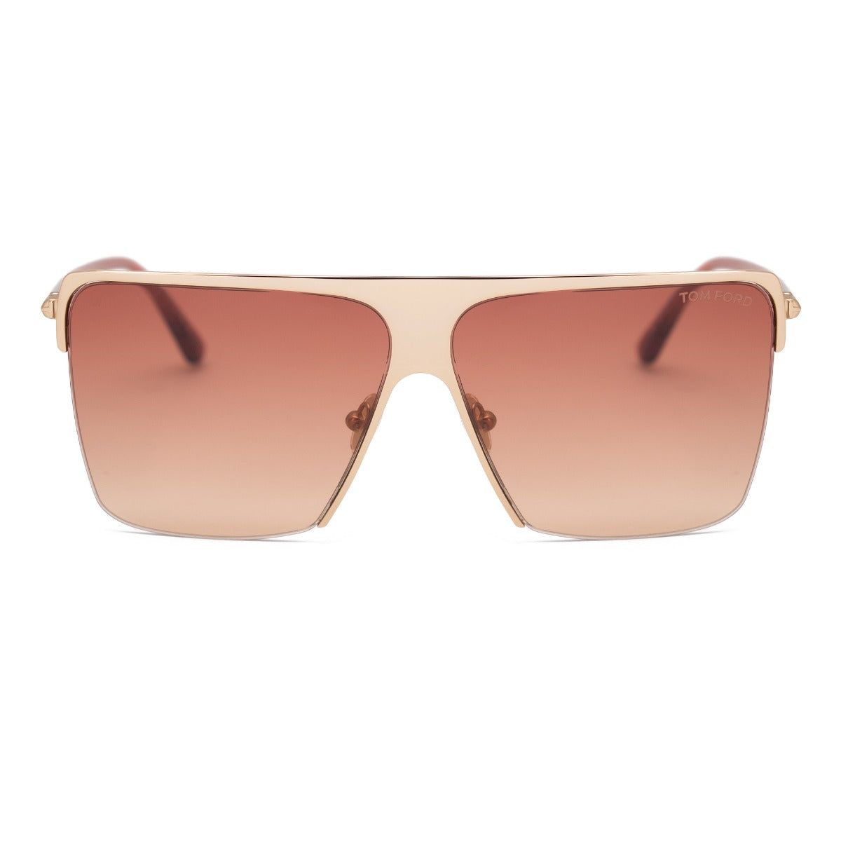 title:Tom Ford Square Sunglasses FT0840 28T 61;color:Gold