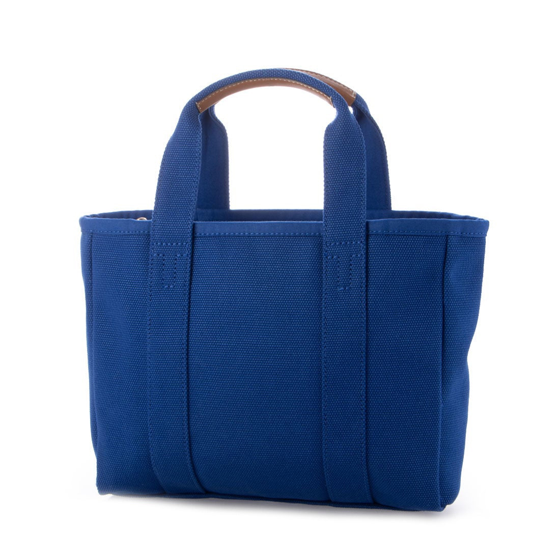 title:Tory Burch Women's Small Canvas Tote;color:Blue Dahlia