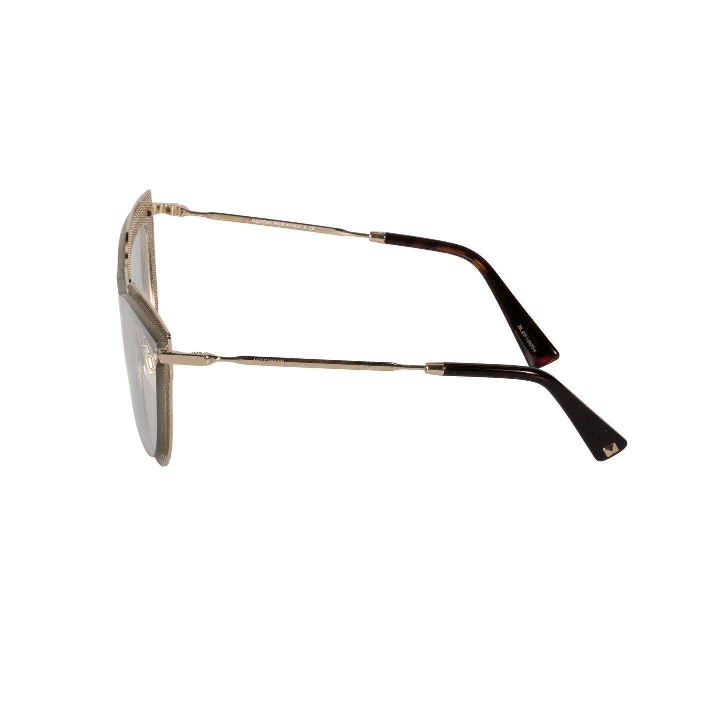 title:Valentino VA2018 3003/5Z 53 Cat Eye Sunglasses;color:Gold