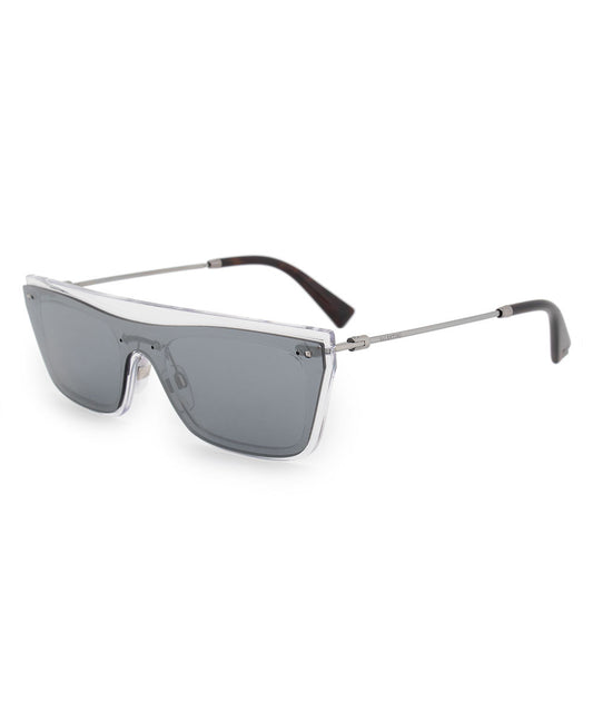 title:Valentino Single Lens Sunglasses VA4016 50246G 36;color:Gray