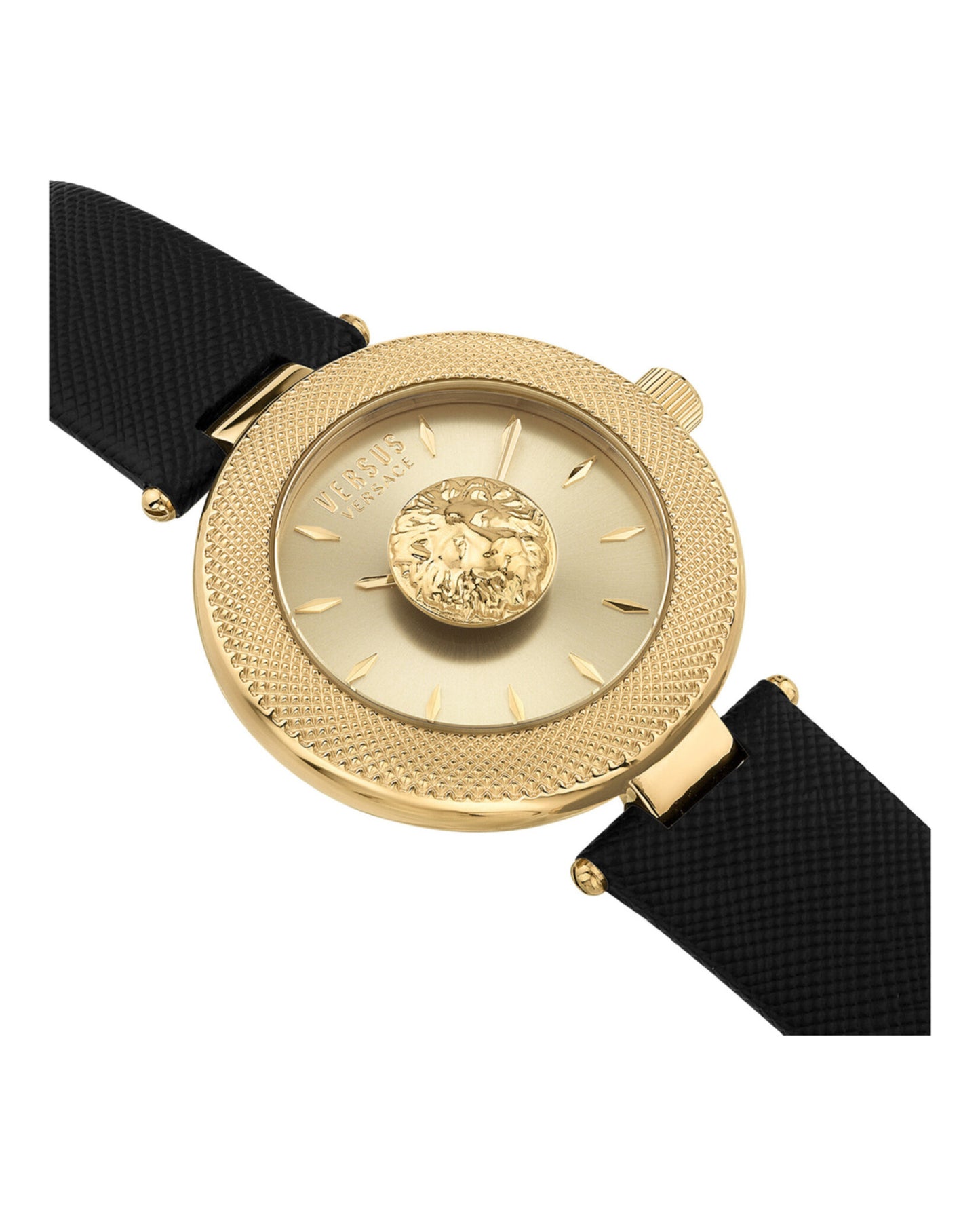 title:Brick Lane Leather Watch;color:Gold