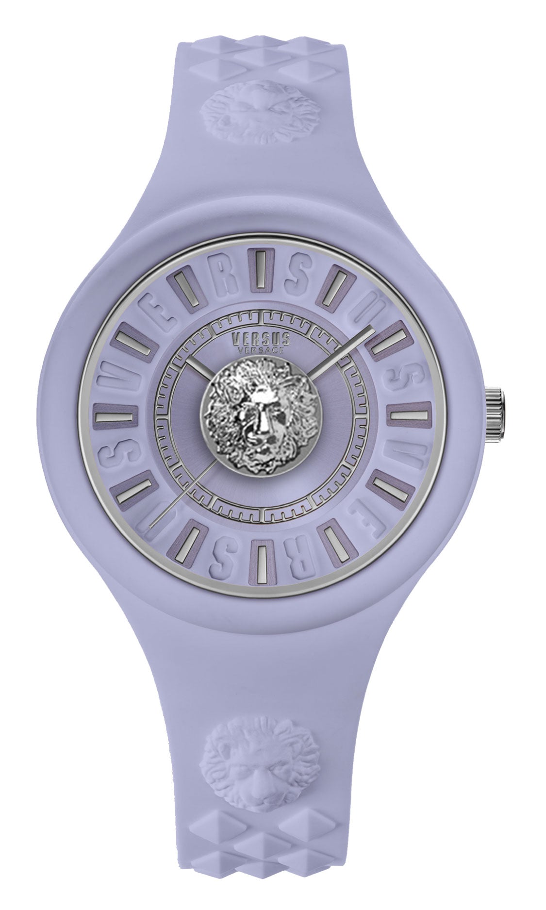 title:Fire Island Lion Silicone Watch;color:Purple