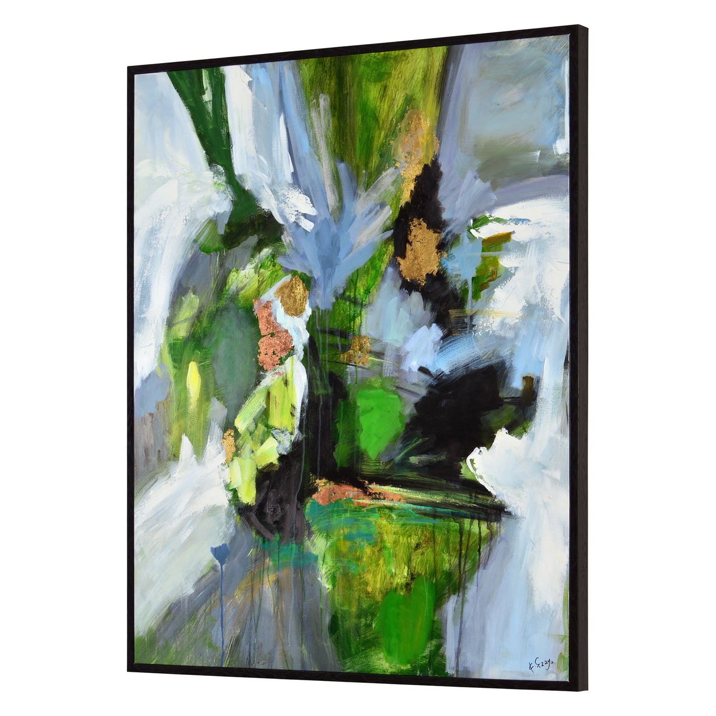 title:50X40 Box 56X46X5";color:Green, Multicolor