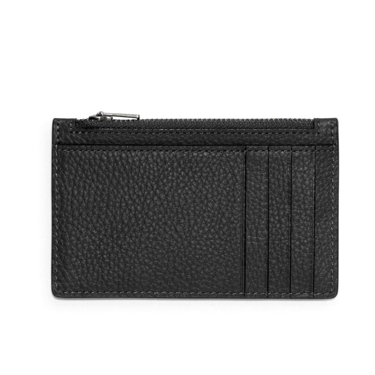 title:Coach Men's Zip Card Case;color:Black