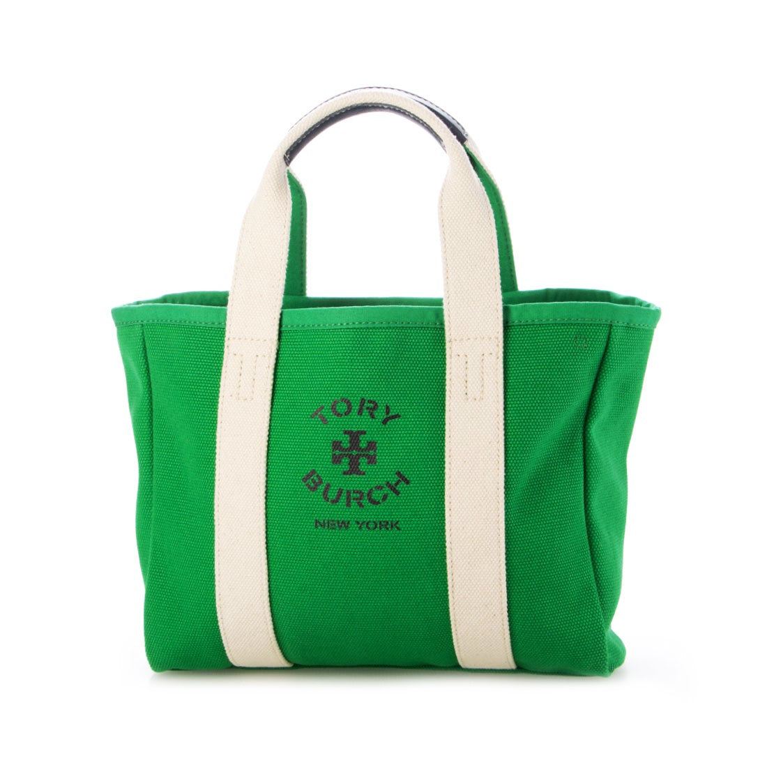 title:Tory Burch Women's Small Canvas Tote;color:Bright Grass