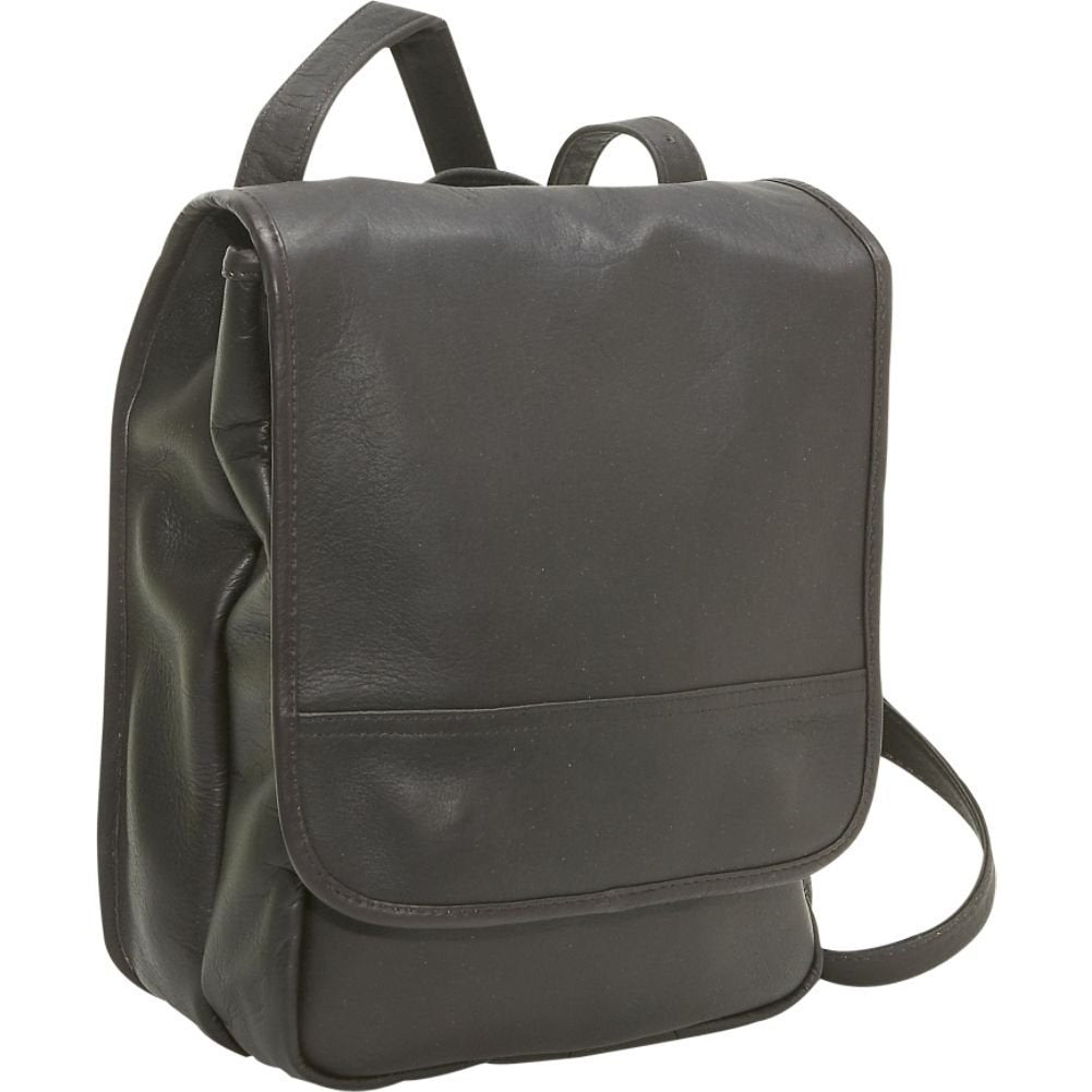 title:Le Donne Leather Convertible Backpack / Shoulder Bag;color:CAFE