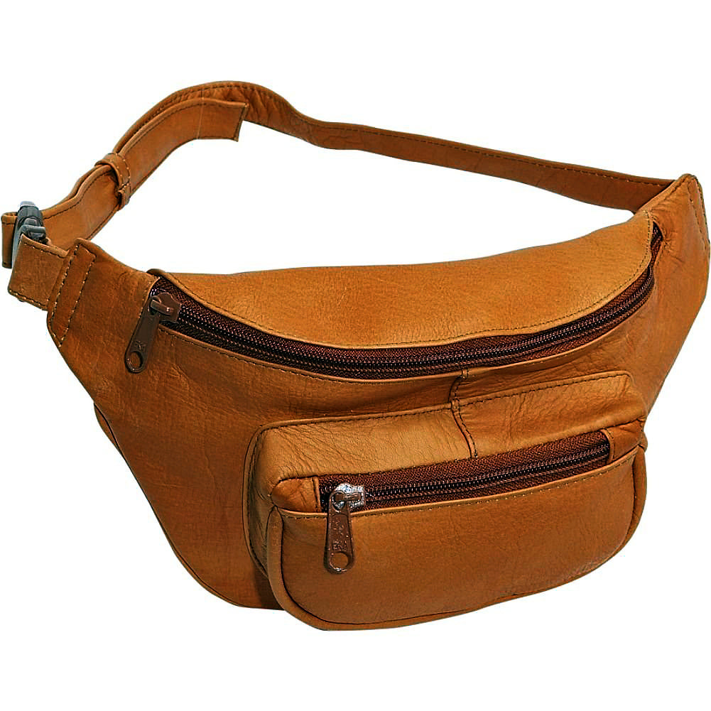 title:Le Donne Leather Classic Waist Bag;color:TAN