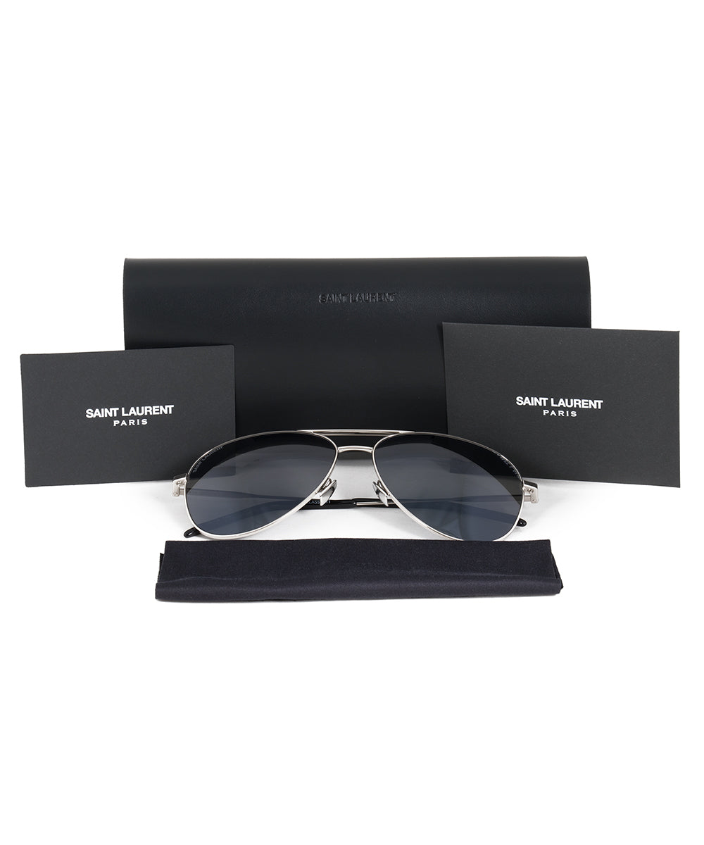 title:Saint Laurent CLASSIC 11 010 59 Aviator Sunglasses;color:not applicable