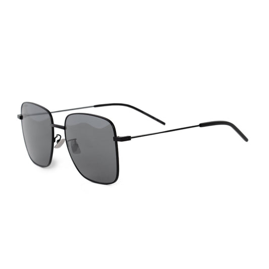 title:Saint Laurent Square Sunglasses SL312 004 57;color:Black