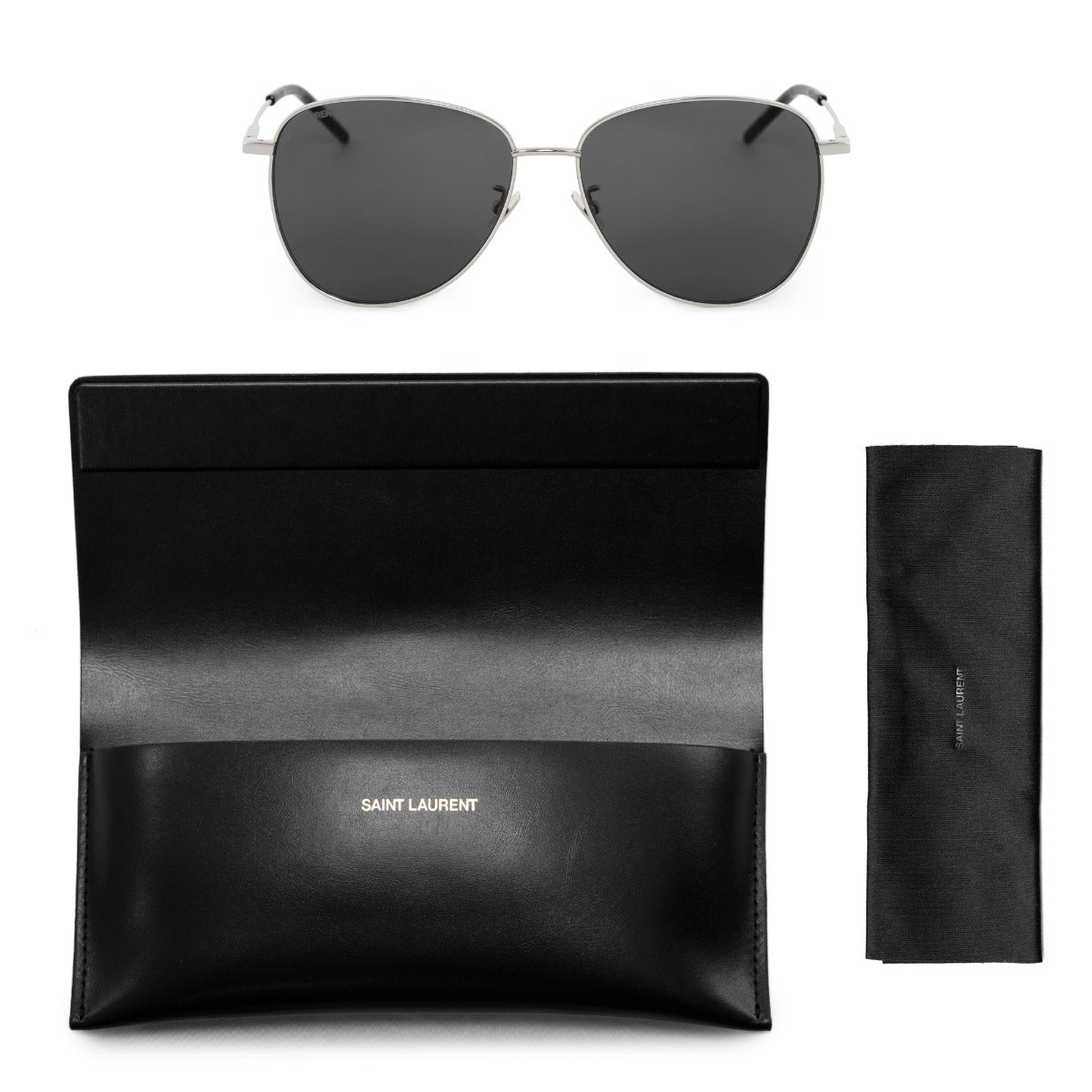 title:Saint Laurent Aviator Sunglasses SL328K 001 60;color:not applicable