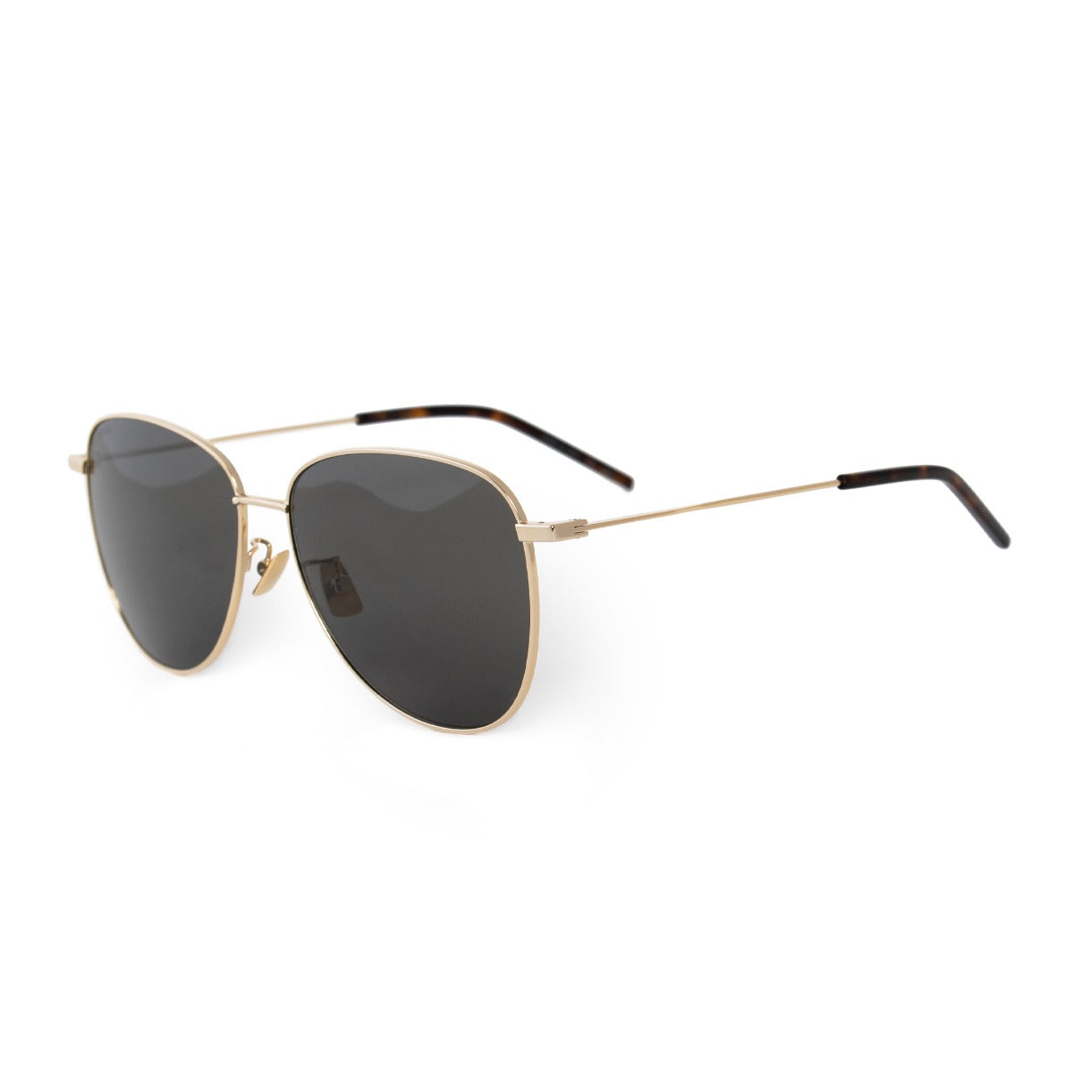 title:Saint Laurent Aviator Sunglasses SL328K 005 60;color:Gold