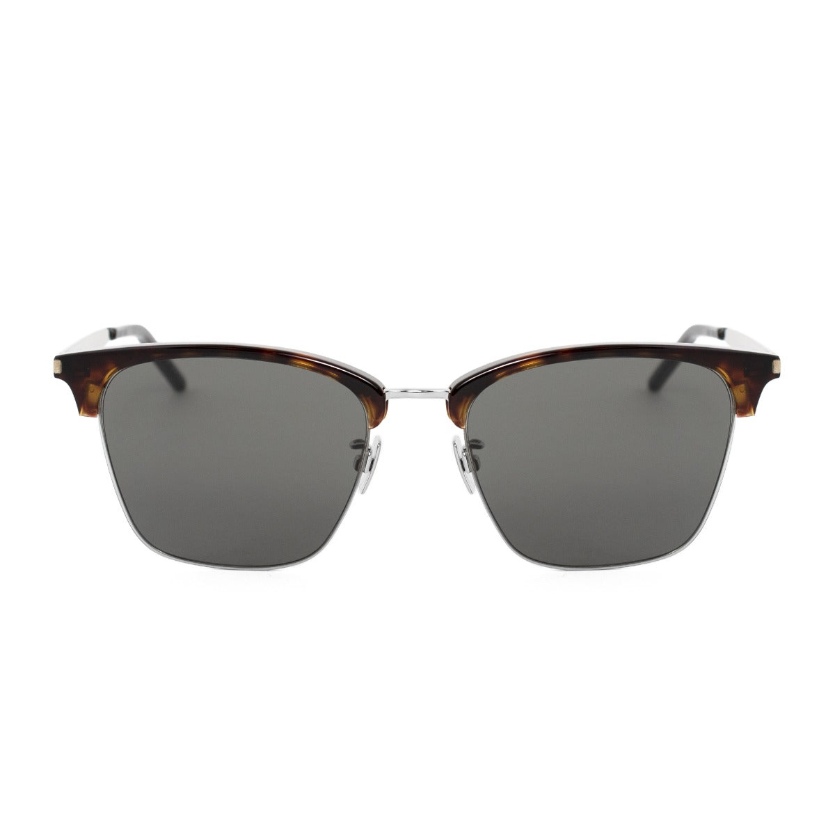 title:Saint Laurent Square Sunglasses SL340 002 55;color:Brown