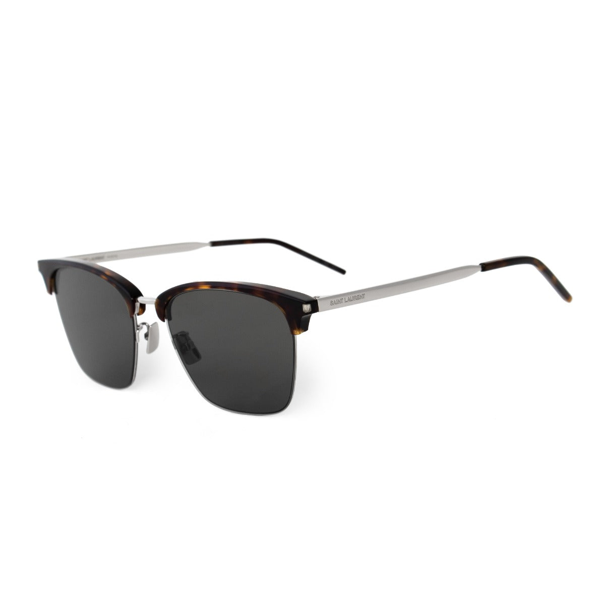 title:Saint Laurent Square Sunglasses SL340 002 55;color:Brown