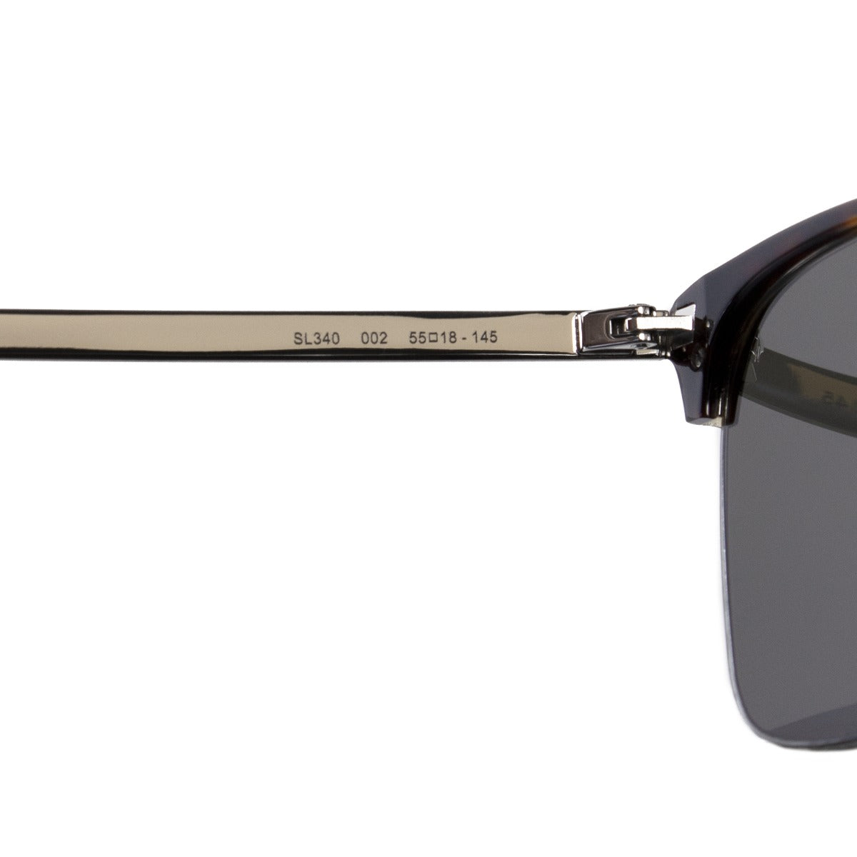 title:Saint Laurent Square Sunglasses SL340 002 55;color:Brown