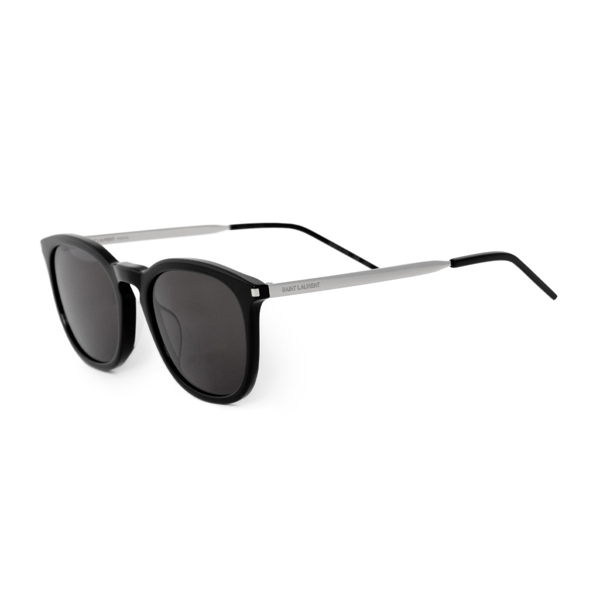 title:Saint Laurent Square Sunglasses SL360 001 53;color:Black