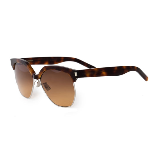 title:Saint Laurent Full Rimmed Sunglasses SL408 001 59;color:Brown