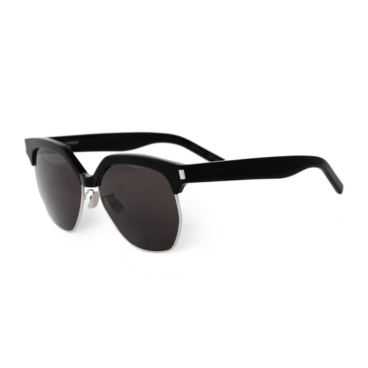 title:Saint Laurent Full Rimmed Sunglasses SL408 002 59;color:Black