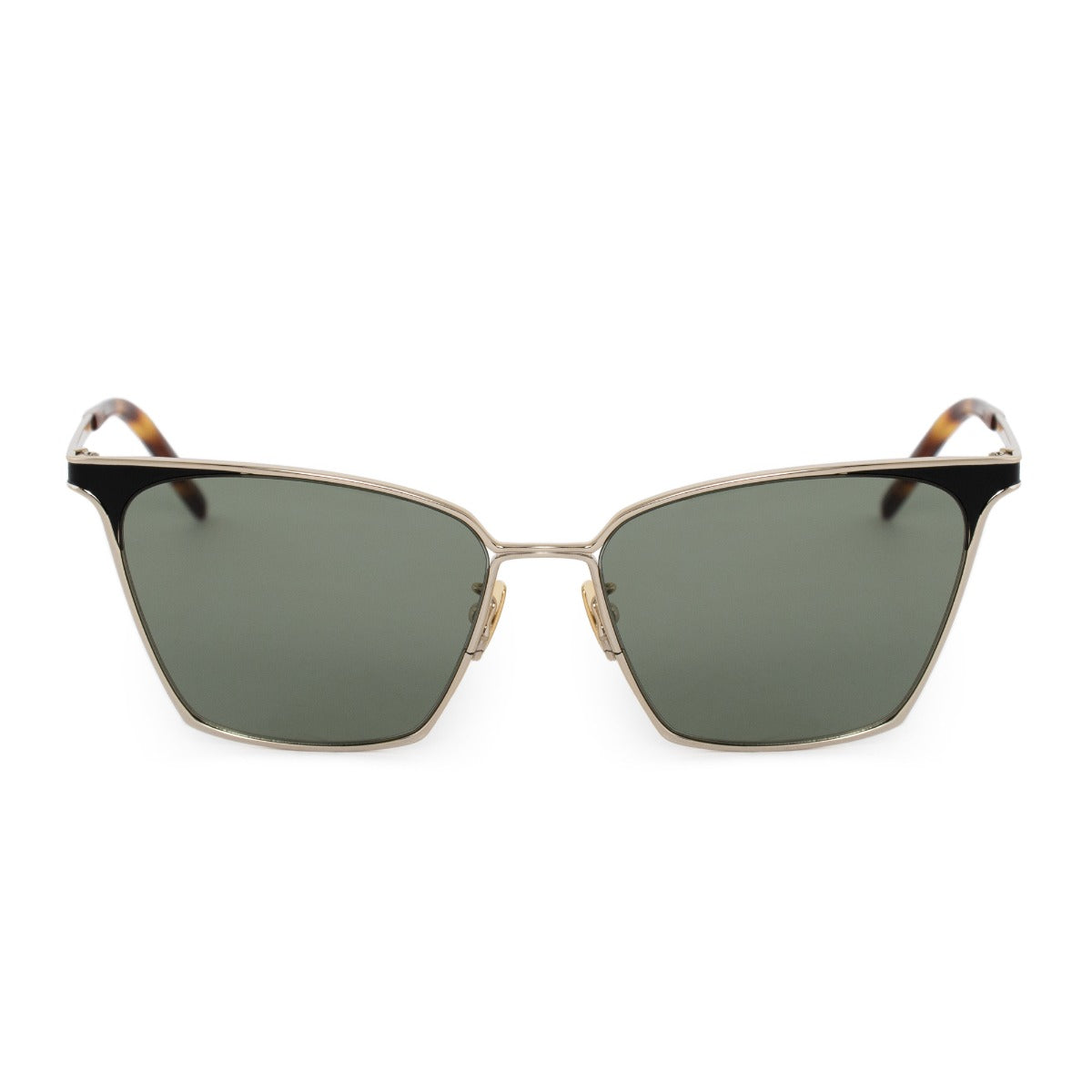 title:Saint Laurent Cat Eye Sunglasses SL429 002 56;color:Gold