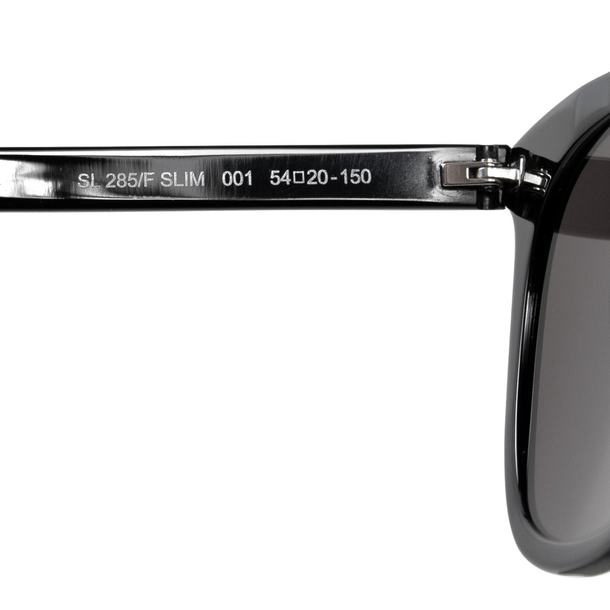 title:Saint Laurent Rectangular Sunglasses SL285F 001 54;color:Black