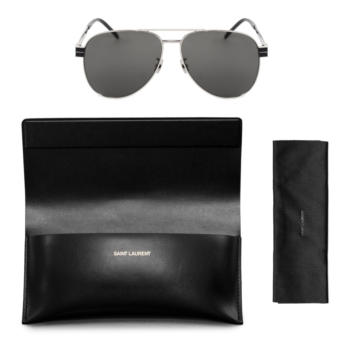 title:Saint Laurent Aviator Sunglasses SLM53 002 60;color:not applicable