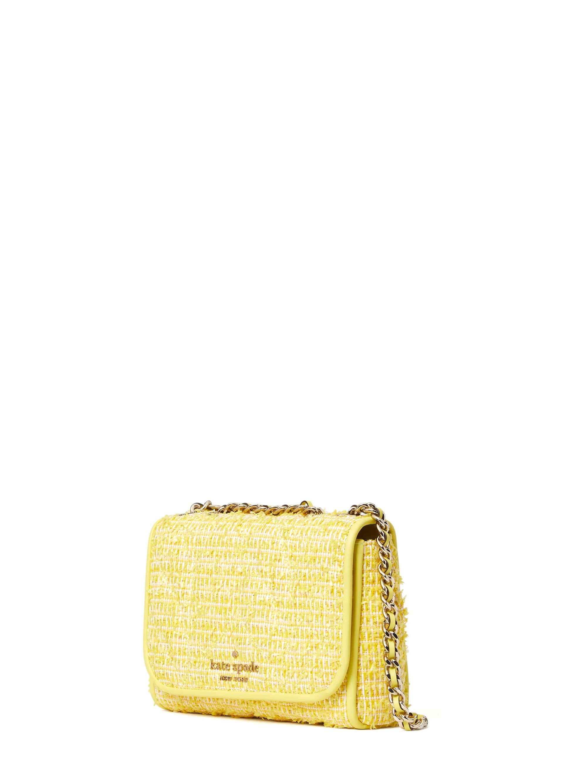 title:Kate Spade Women's Briar Lane Quilted Summer Mini Emelyn;color:Yellow Multi